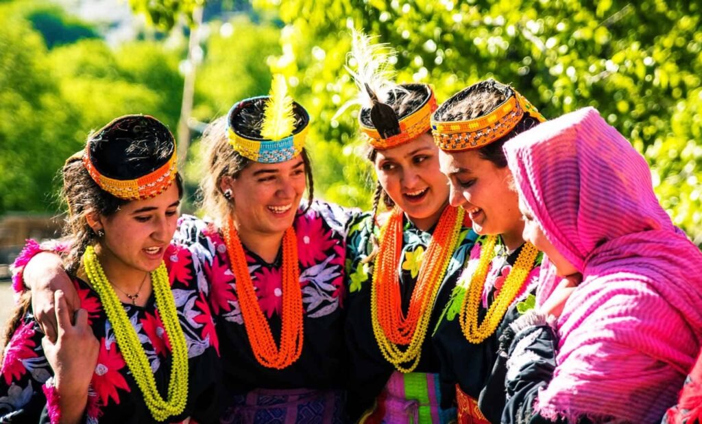 HINDUKUSH GIRLS FROM KALASH VALLEY CHITRAL