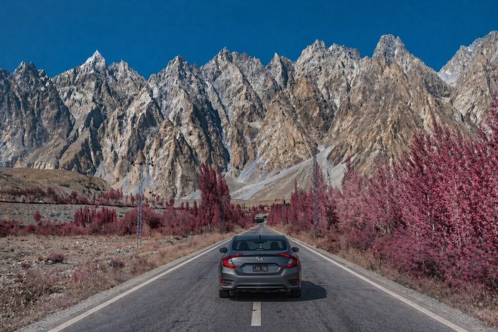 Passu Cones in Blossom