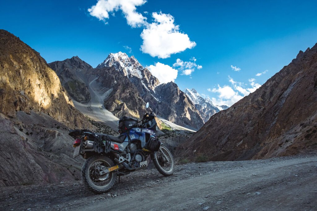 Bikes with mountains