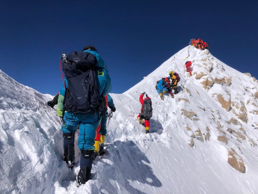 CLIMBERS ON NANGA PARBAT