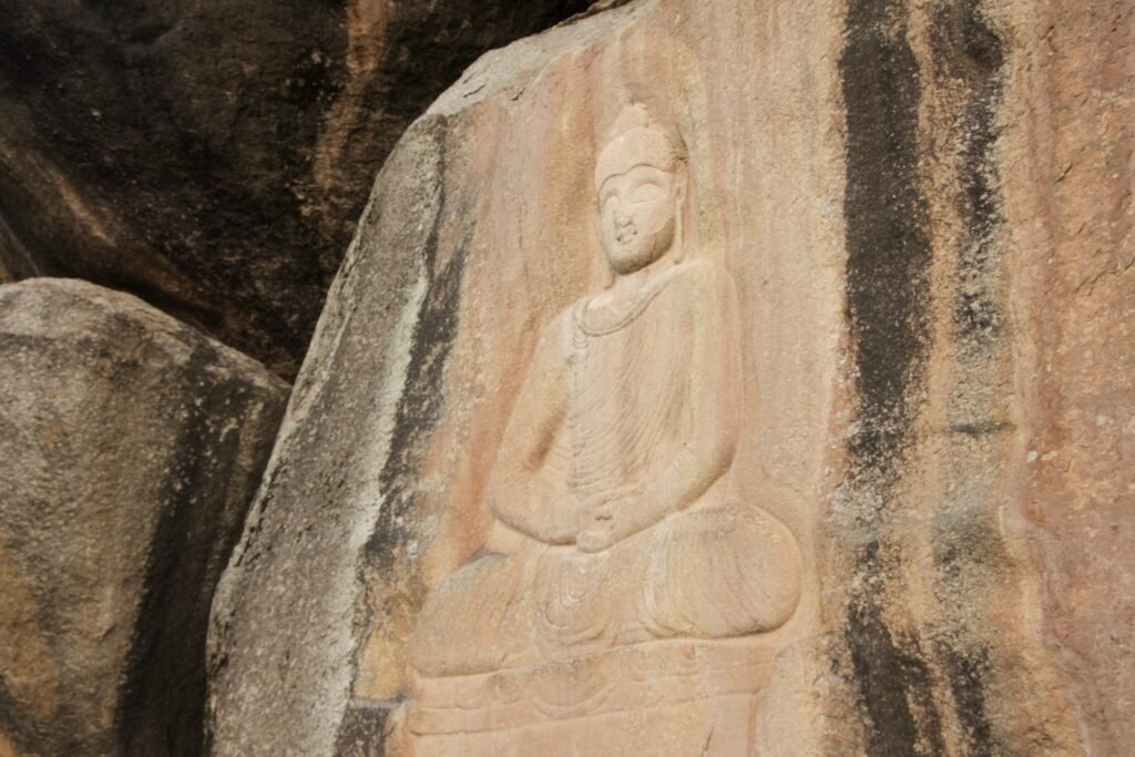 Old Buddist site in pakistan